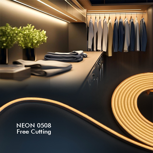 0508 Neon Flex Side-Bend Cuttable High-Efficacy LED Strip